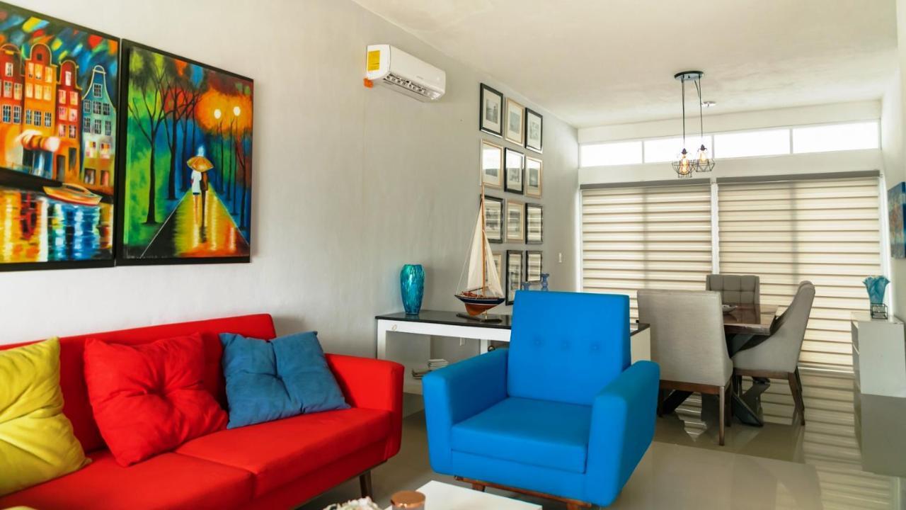 Confortable Casa En Cozumel, Condominio Con Vista Al Mar # 10 Kültér fotó