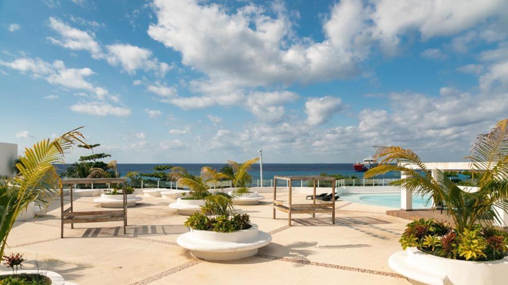 Confortable Casa En Cozumel, Condominio Con Vista Al Mar # 10 Kültér fotó